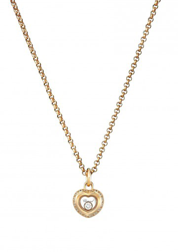 Chopard MISS HAPPY PENDANT 18-CARAT ROSE GOLD AND DIAMONDS