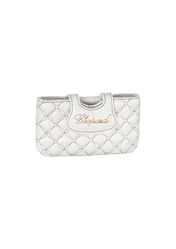 Chopard IMPERIALE SMARTPHONE CASE WHITE CALFSKIN LEATHER 95015-0117