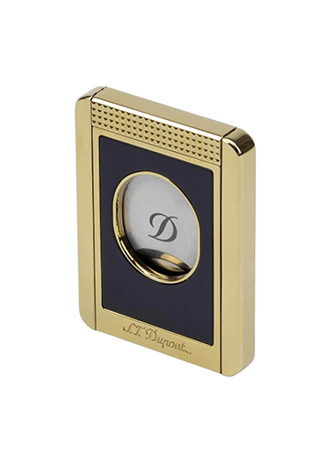 S.T. Dupont giljotina Gold Cigar Cutter & Cigar Stand 3393