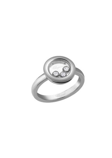 Chopard HAPPY DIAMONDS ICONS RING WHITE GOLD DIAMONDS 82A018-1110