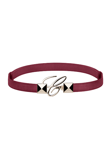 Chopard Classic belt Bordeaux grained calfskin 95009-0275