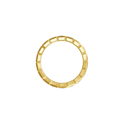 Chopard prsten Ice Cube ethical yellow gold half-set diamonds 829834-0040