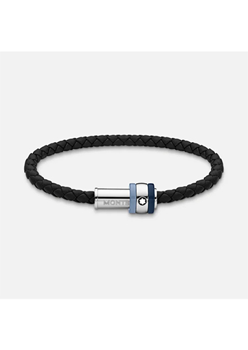 Montblanc narukvica 1858 Ice Sea blue MB12951863