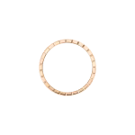 Chopard Ice Cube prsten ethical rose gold half set diamonds 827702-5290
