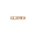 Chopard prsten Ice Cube ethical rose gold diamond 829834-5078