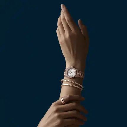 Chopard prsten Ice Cube ethical rose gold diamond 829834-5078