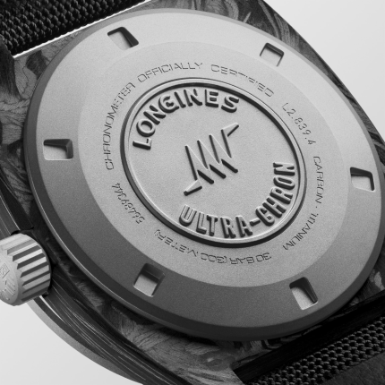 Longines ULTRA‑CHRON CARBON L2.839.4.52.2